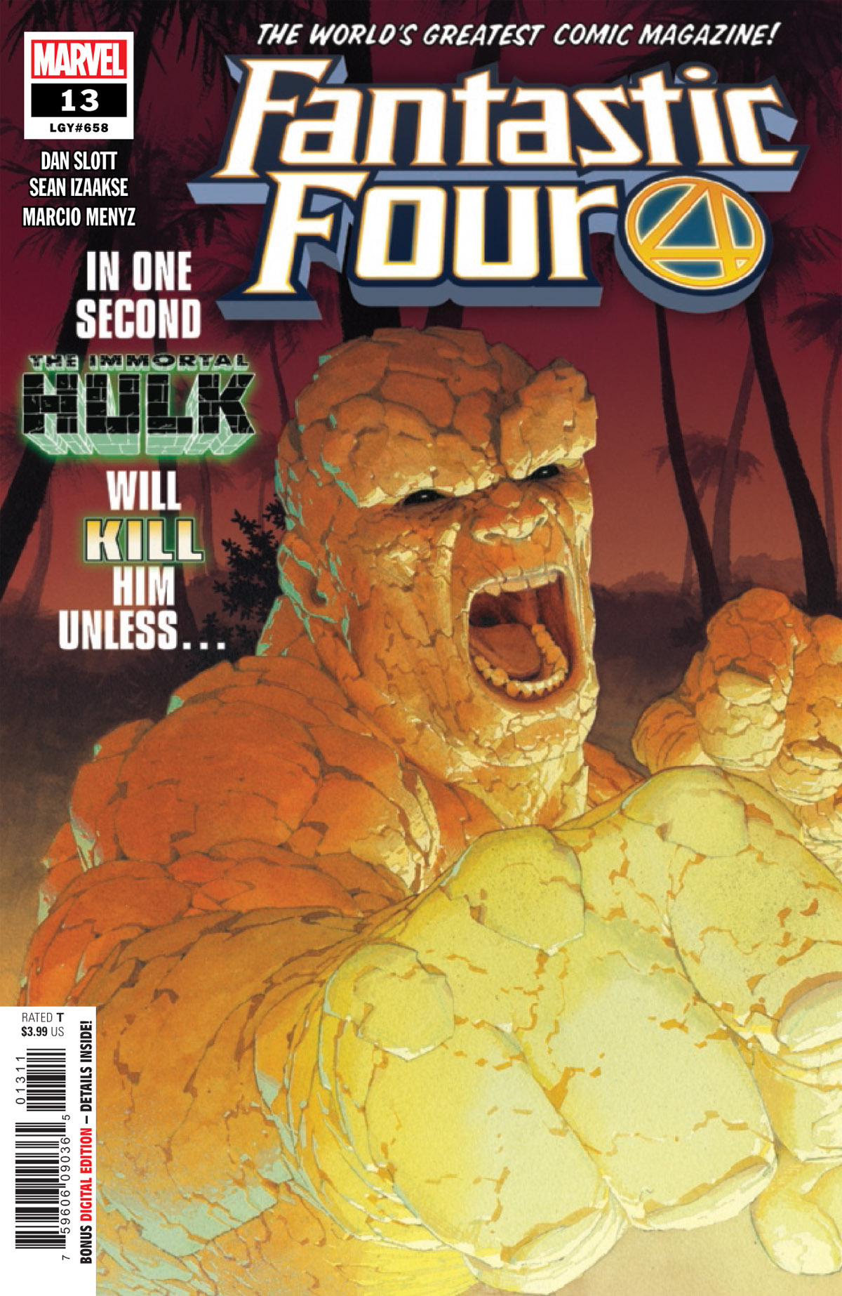 Fantastic Four #13 cover