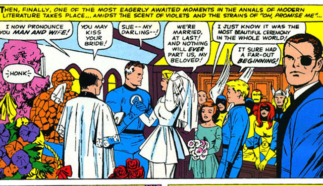 Reed and Sue Get Married