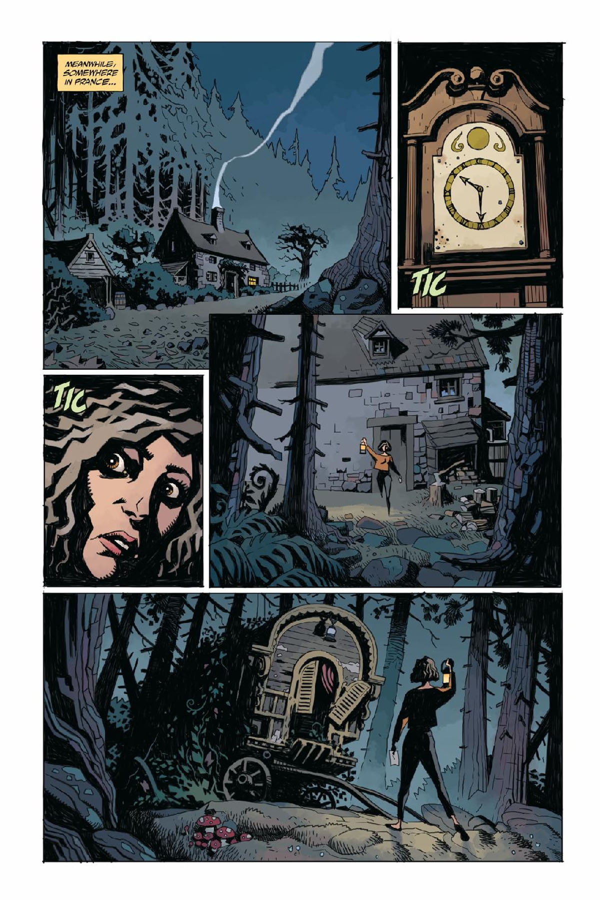Hellboy and the BPRD: Her Fatal Hour #1 page 2
