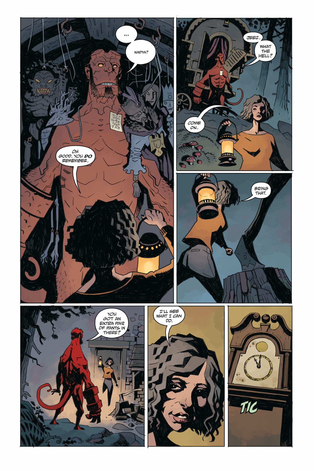 Hellboy and the BPRD: Her Fatal Hour #1 page 5