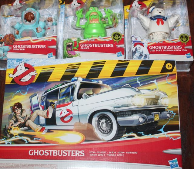 Ghosts and Ecto-1 boxed