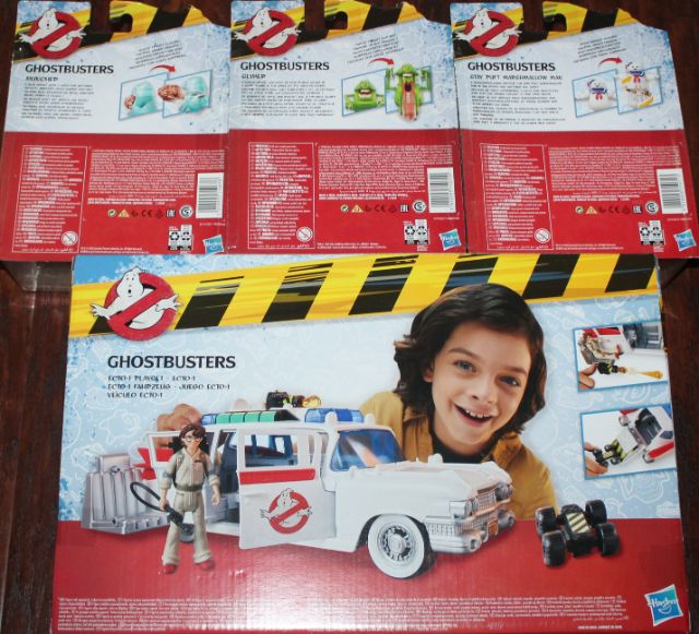 Ghosts and Ecto-1 boxed back