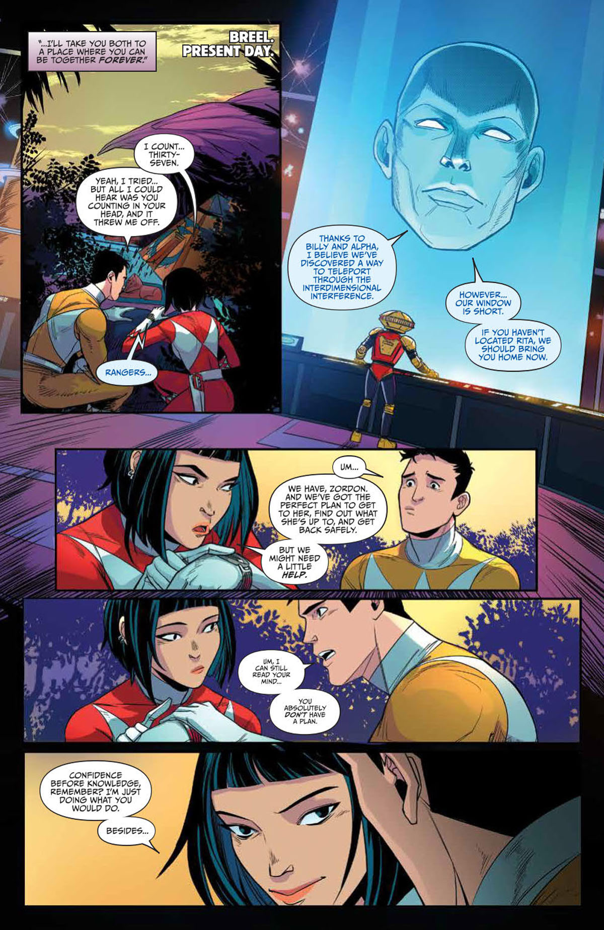 Go Go Power Rangers #16 page 3