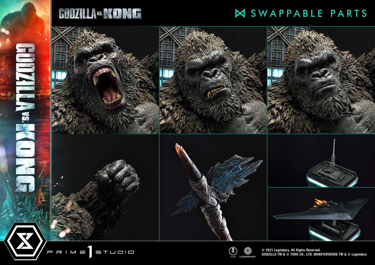 Godzilla vs. Kong statue 4
