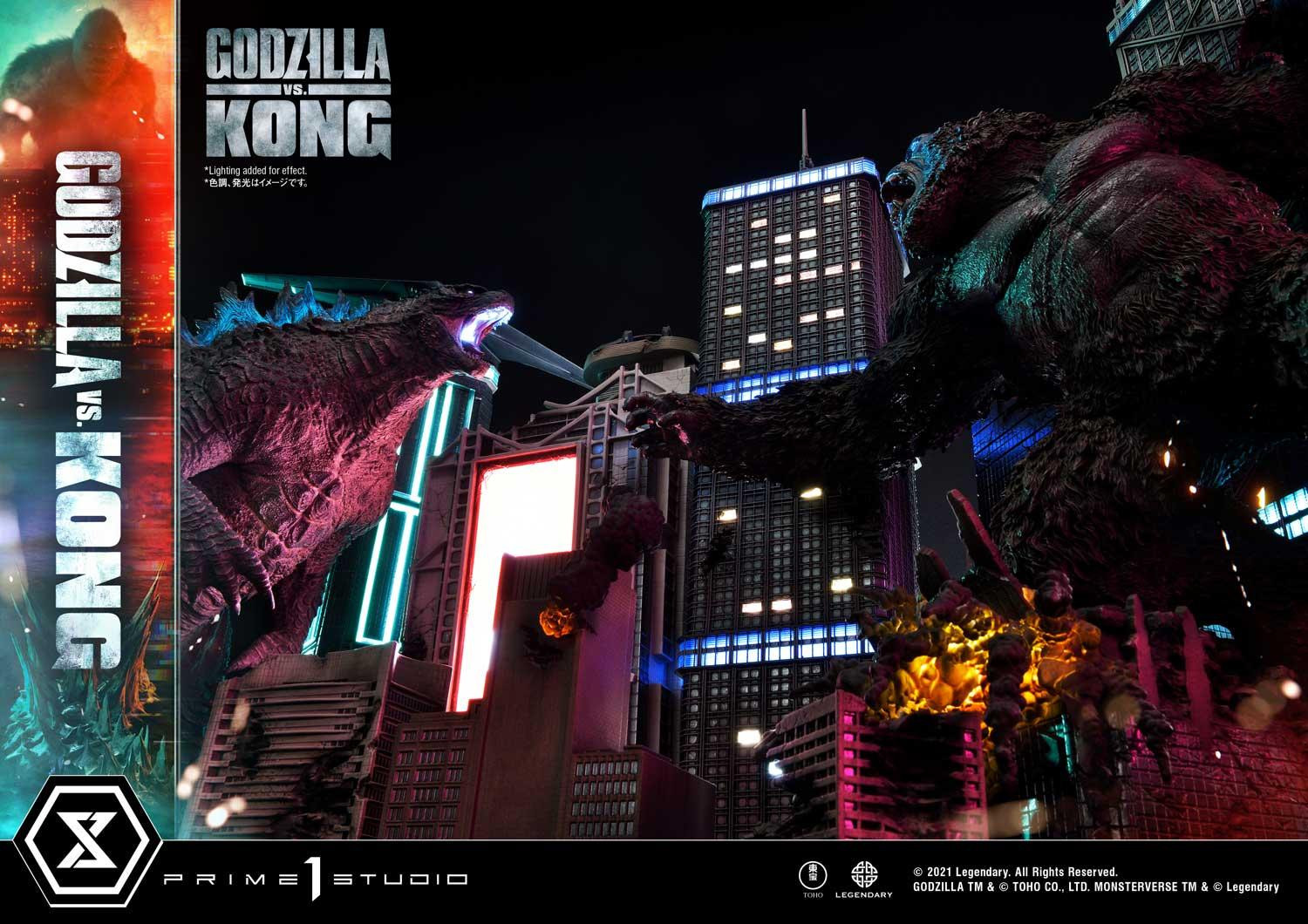 Godzilla vs. Kong statue 9