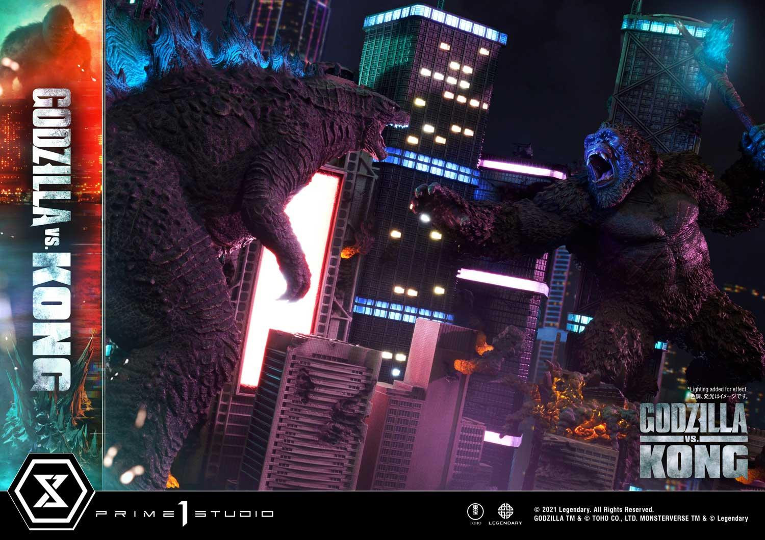 Godzilla vs. Kong statue 12