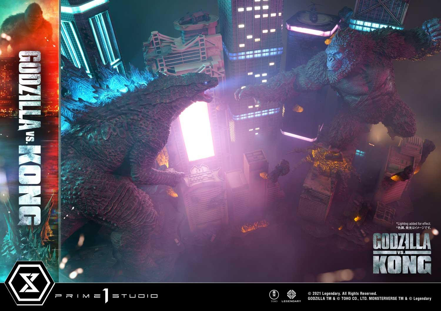 Godzilla vs. Kong statue 14