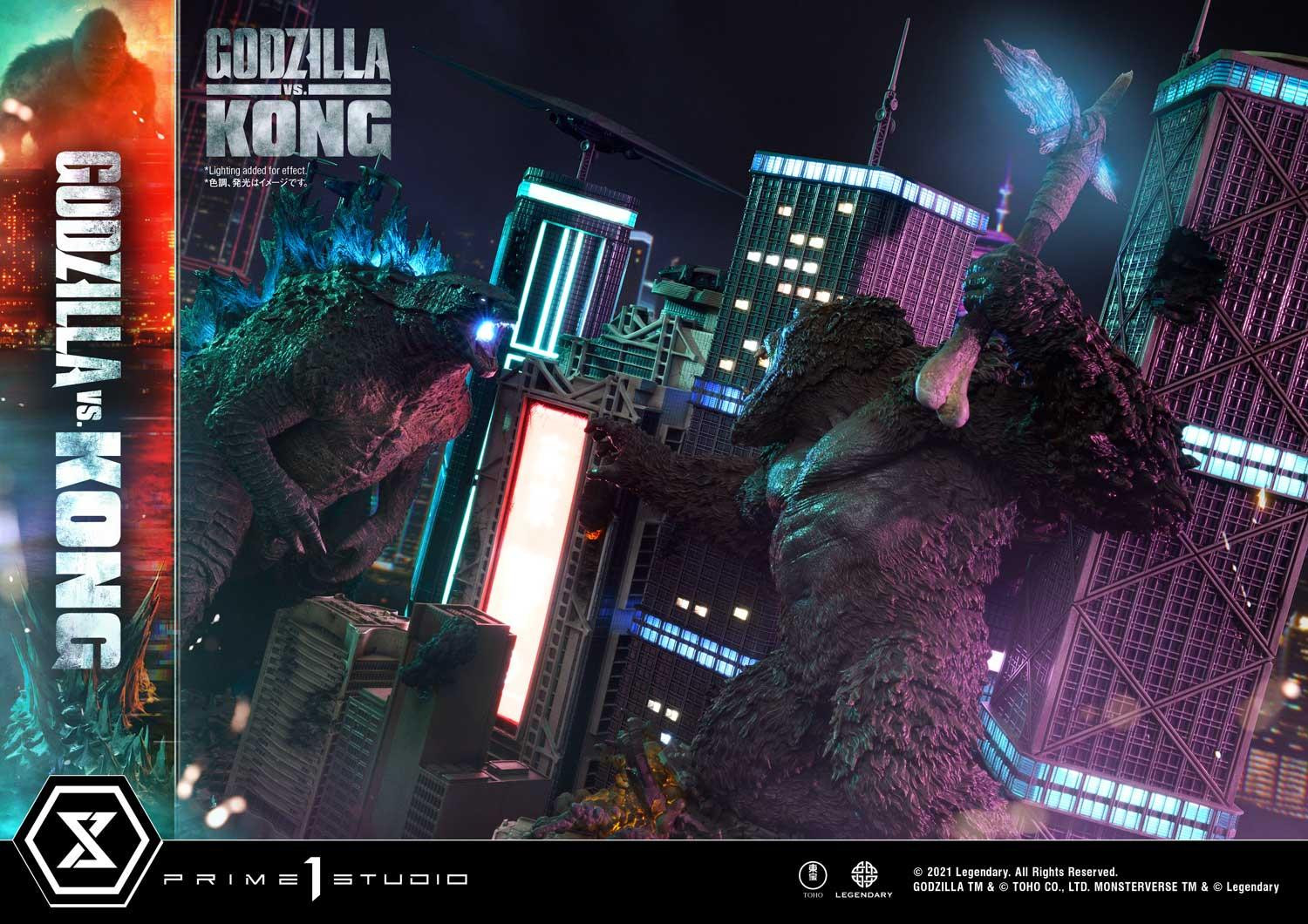 Godzilla vs. Kong statue 15