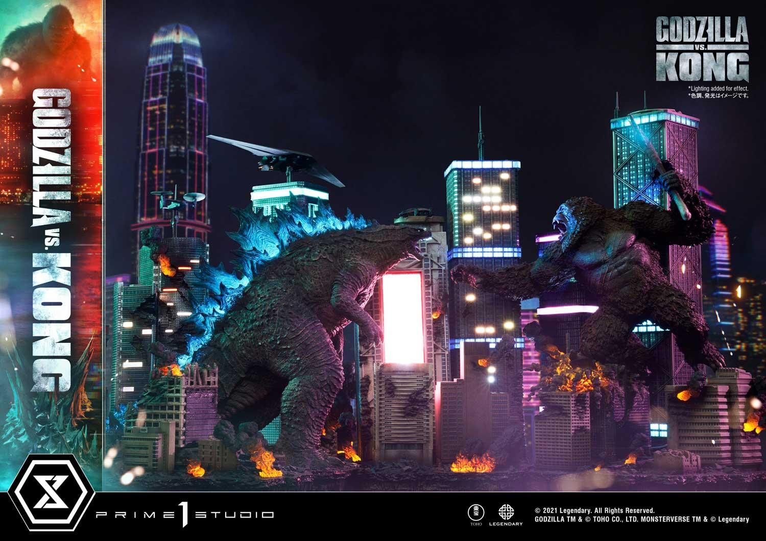 Godzilla vs. Kong statue 18