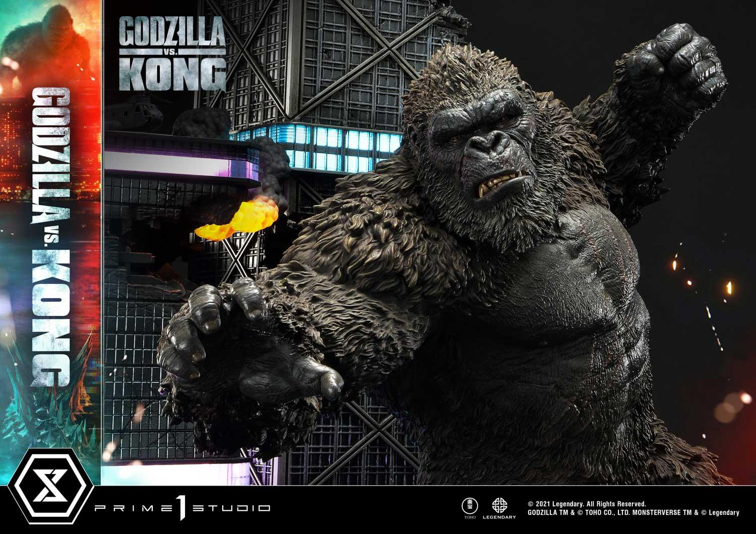 Godzilla vs. Kong statue 21