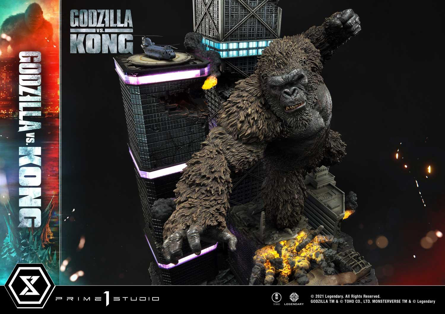 Godzilla vs. Kong statue 22