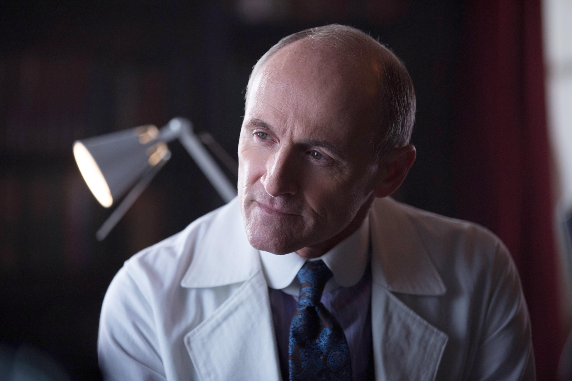 GOTHAM: Colm Feore guest-stars as Dr. Dulmacher in the "Everyone Has A Cobblepot" episode of GOTHAM airing Monday, March 2 (8:00-9:00 PM ET/PT) on FOX. Â©2015 Fox Broadcasting Co. Cr: Jessica Miglio/FOX