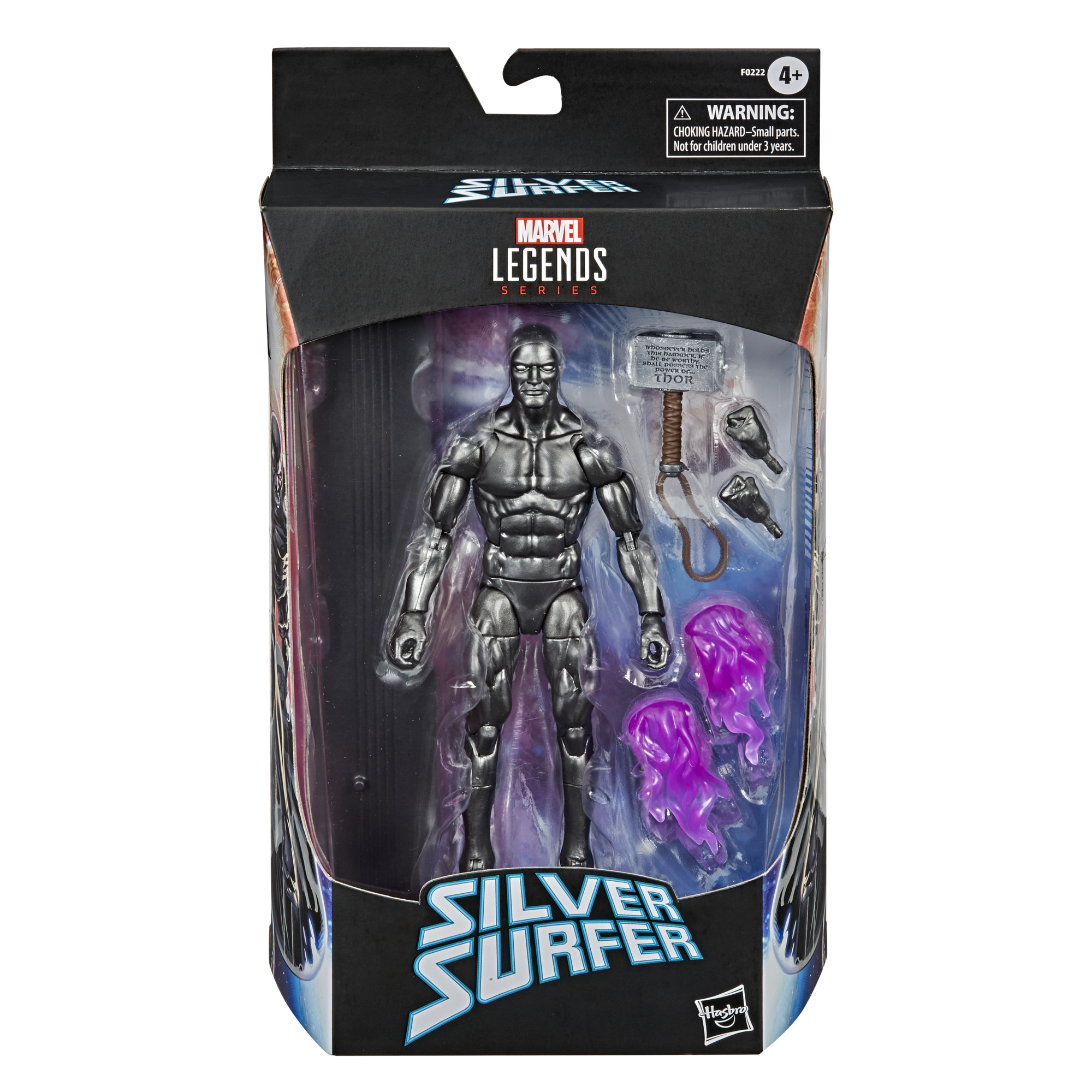 Silver Surfer with Mjolnir