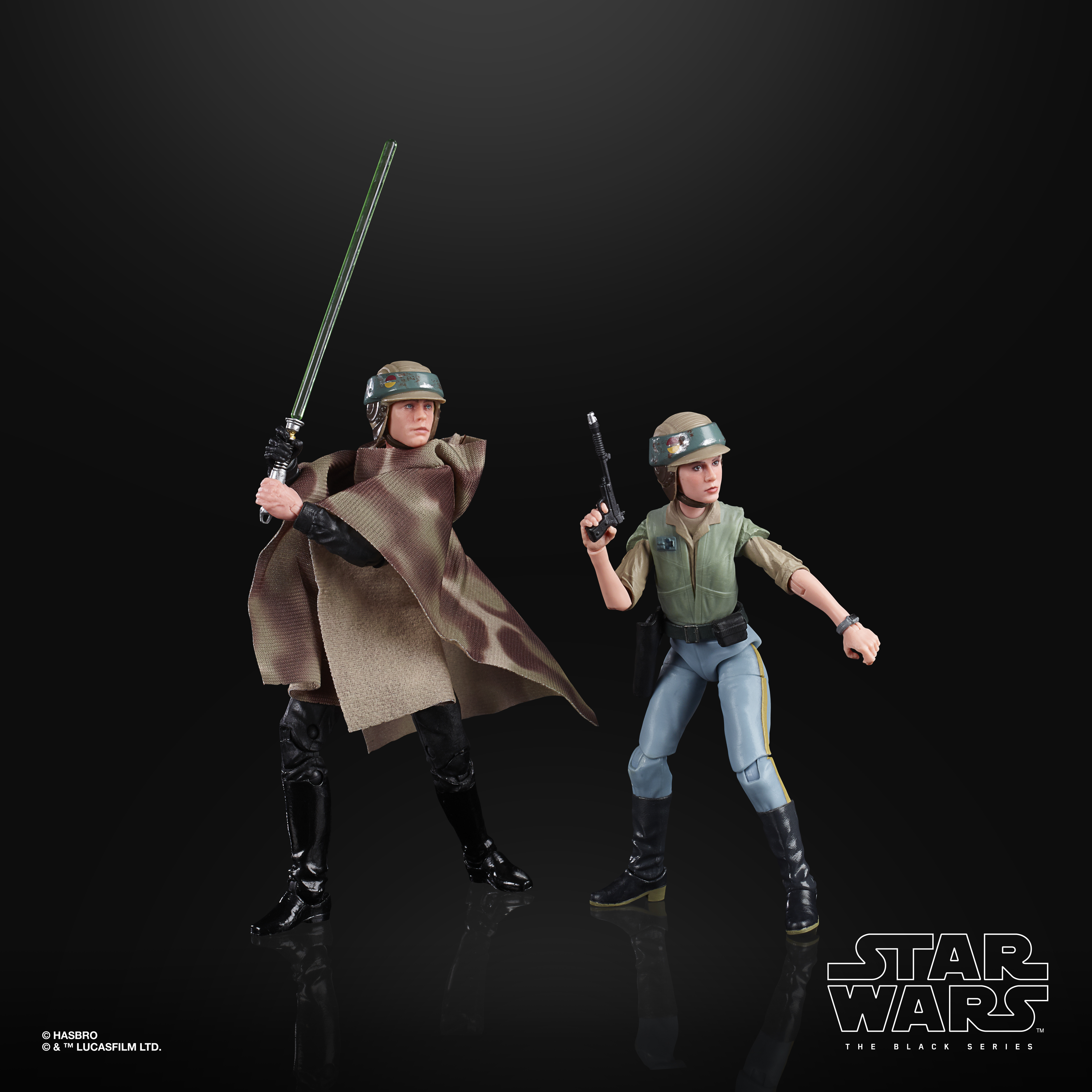 Endor Luke and Leia