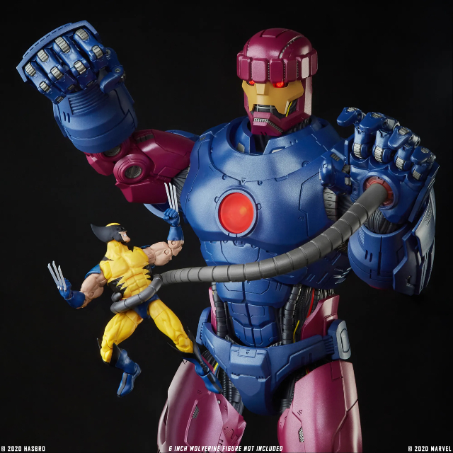 Sentinel vs. Wolverine.
