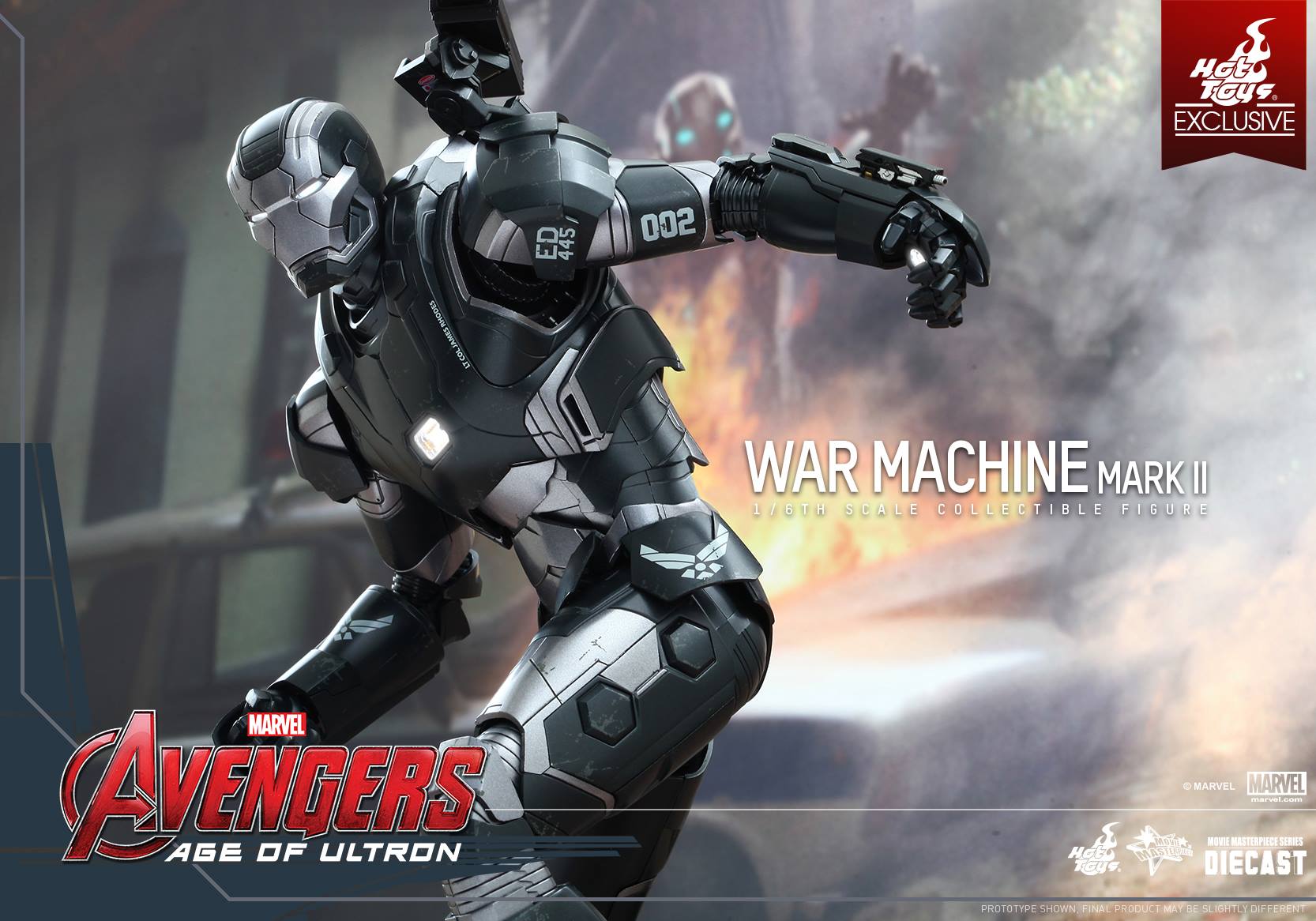 Hot Toys Avengers: Age of Ultron War Machine Mark II