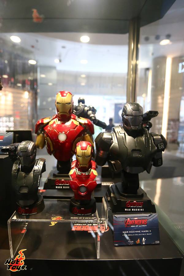Hot Toys Avengers: Age of Ultron Busts