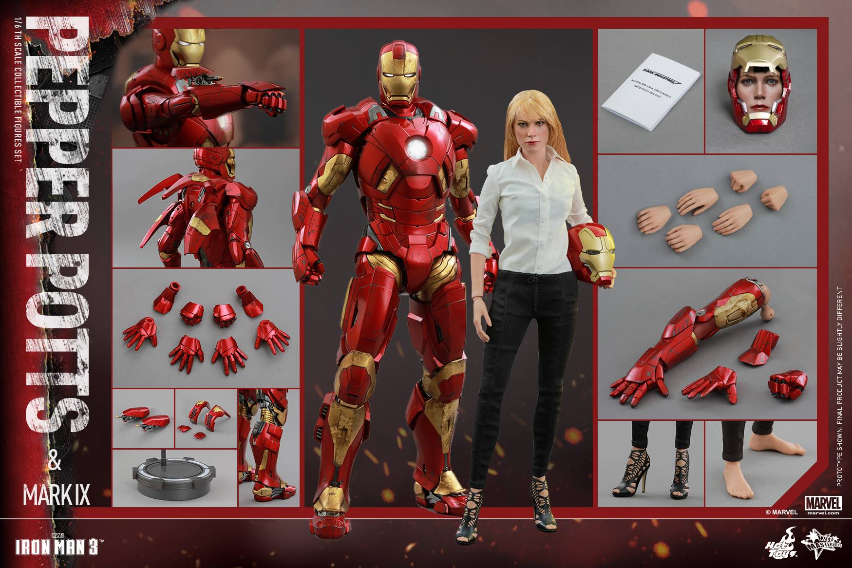 Hot Toys Brings Pepper Potts to the Rescue   SuperHeroHype
