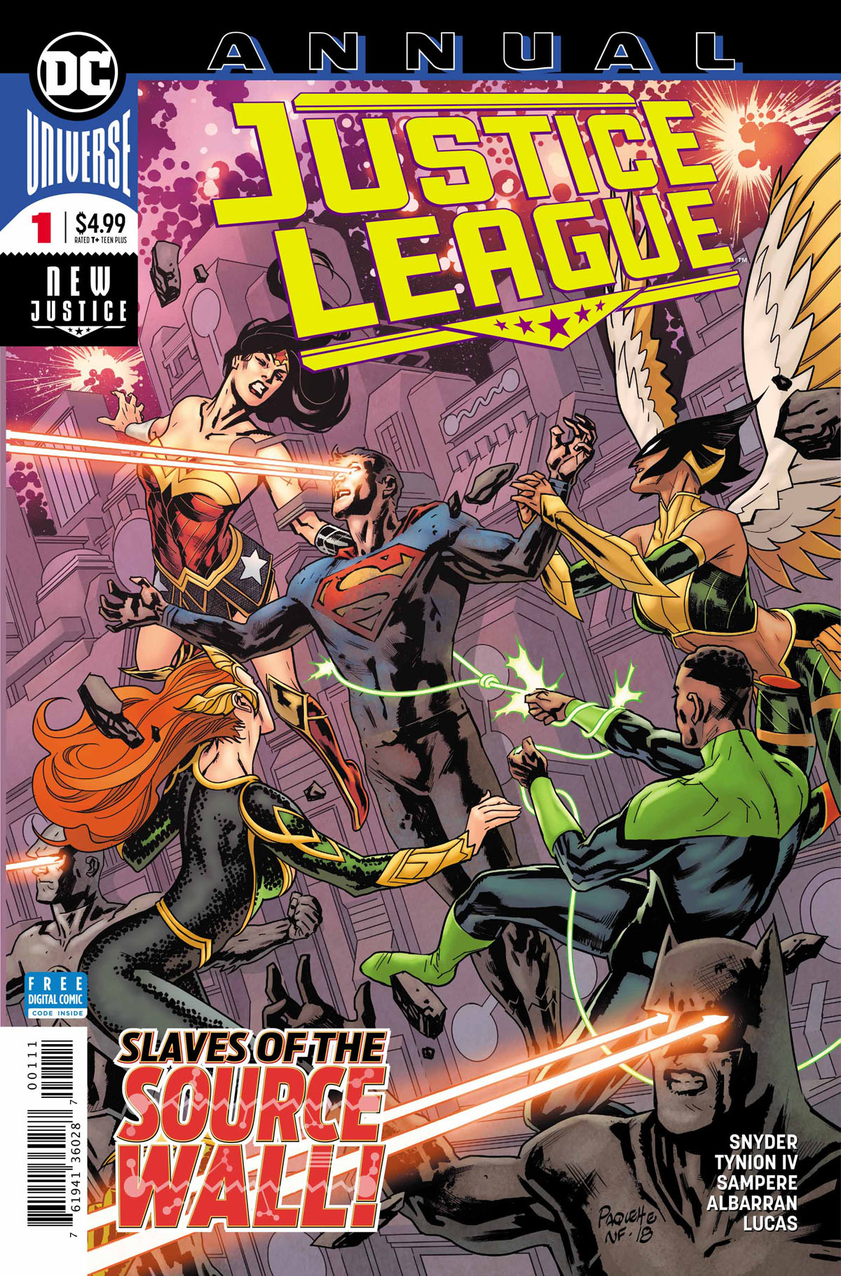 Justice League Annual #1 cover