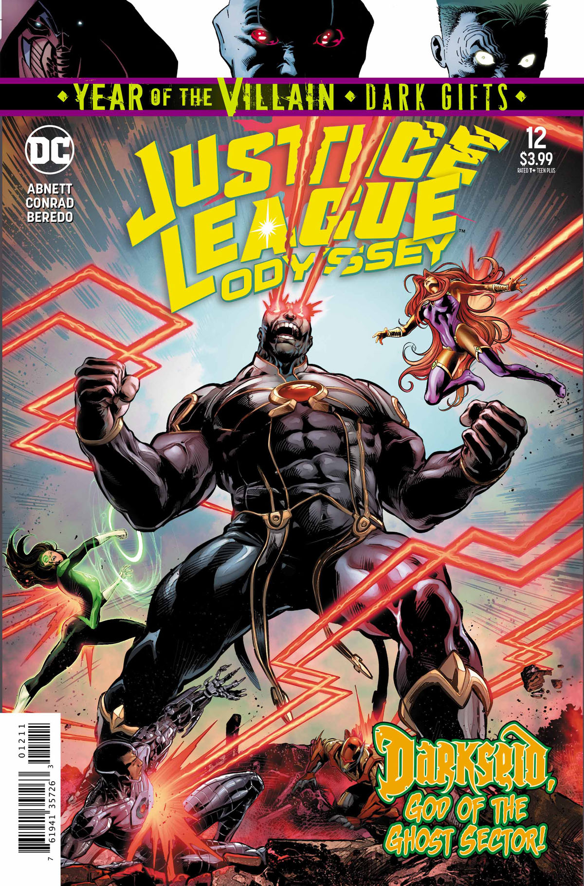 Justice League Odyssey #12 cover