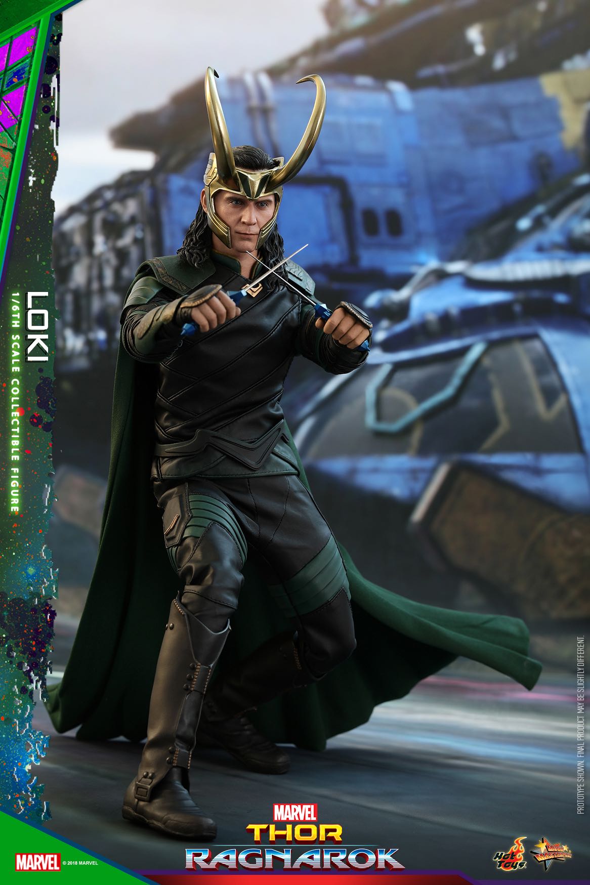 Loki Figure Base Stand 1/6 scale toy Thor Ragnarok 