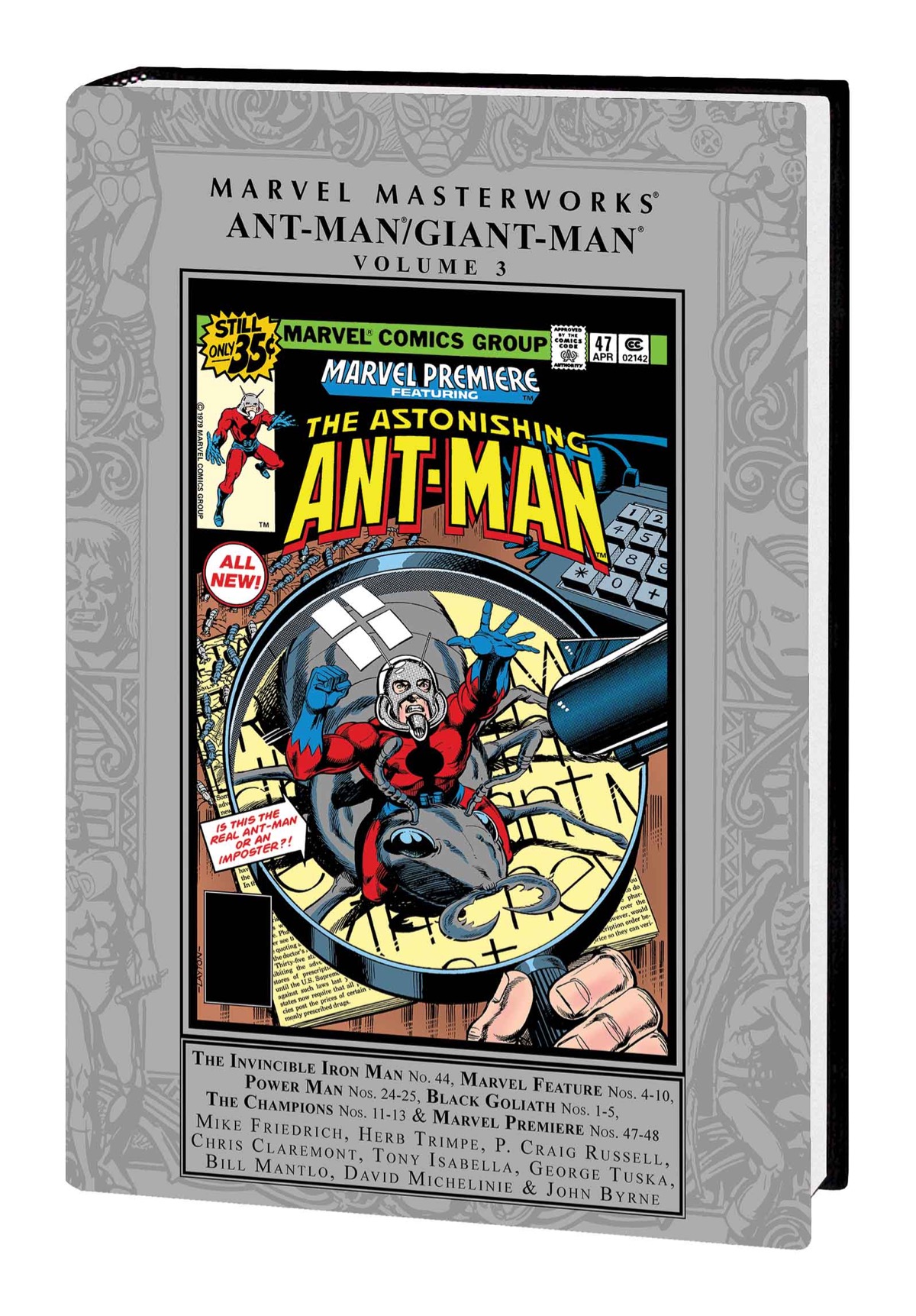 MARVEL MASTERWORKS: ANT-MAN/GIANT-MAN VOL. 3 HC — VARIANT EDITION VOL. 261 (DM ONLY)