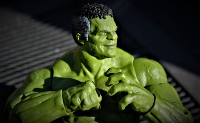 Hulk think about smash.