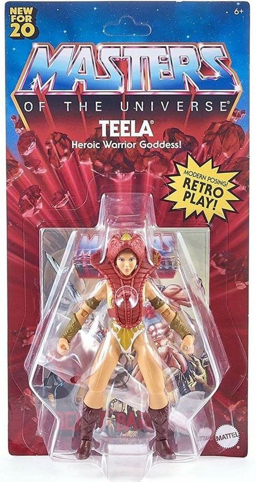 NEU Teela Masters Of The Universe He-Man Origins OVP MOC Mattel