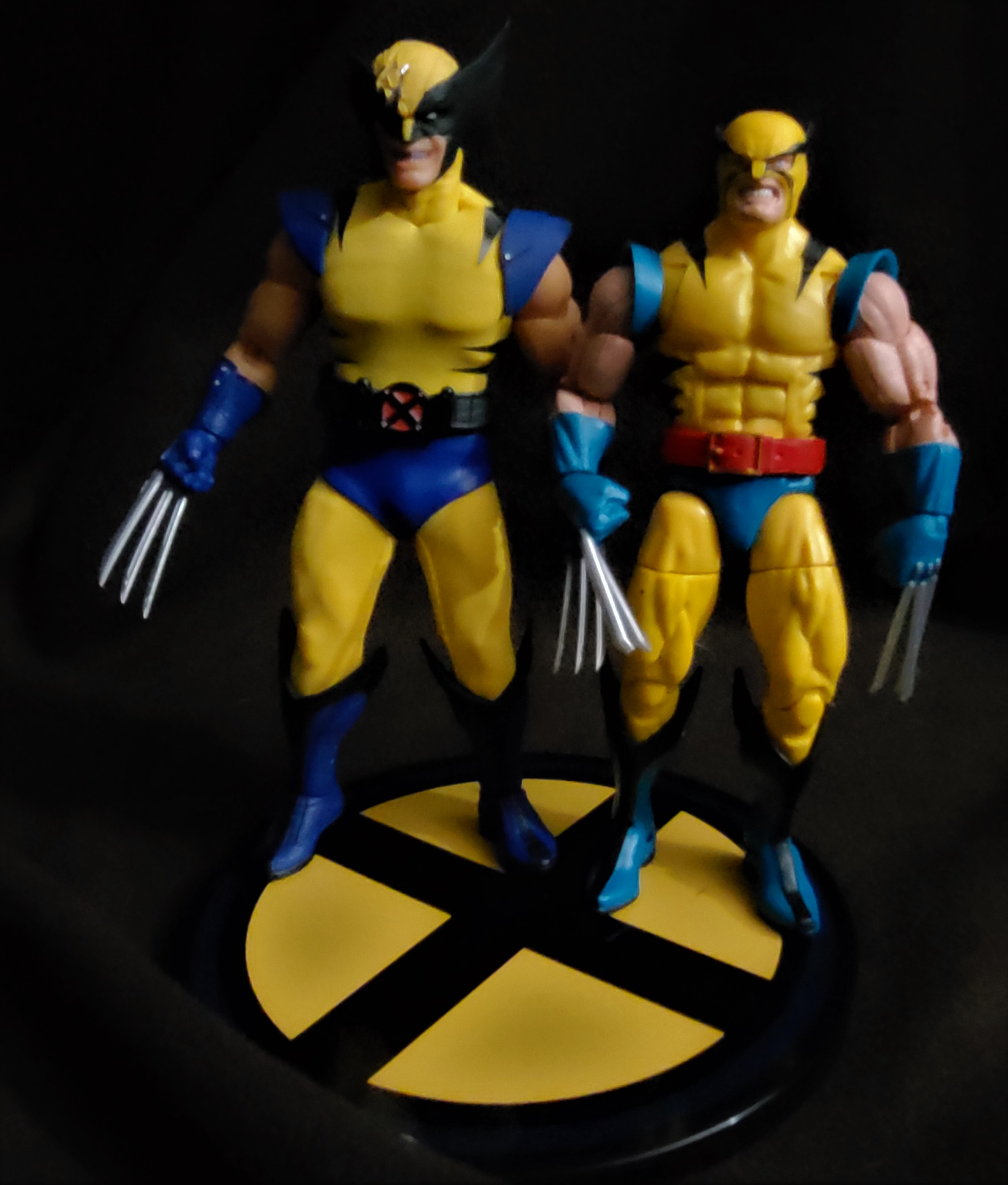 Mezco and Hasbro side-by-side