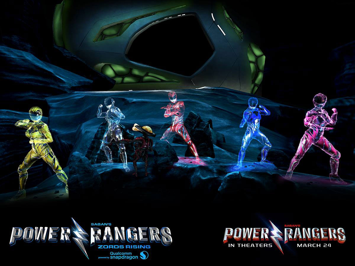 Power Rangers Virtual Reality Experience at CES