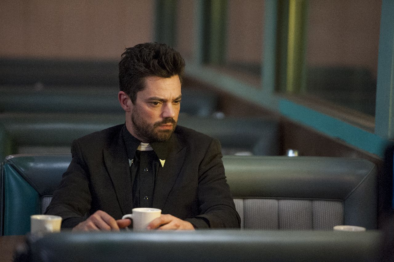 Dominic Cooper as Jesse CusterÂ - Preacher _ Season 1, Episode 5 - Photo Credit: Lewis Jacobs/Sony Pictures Television/AMC