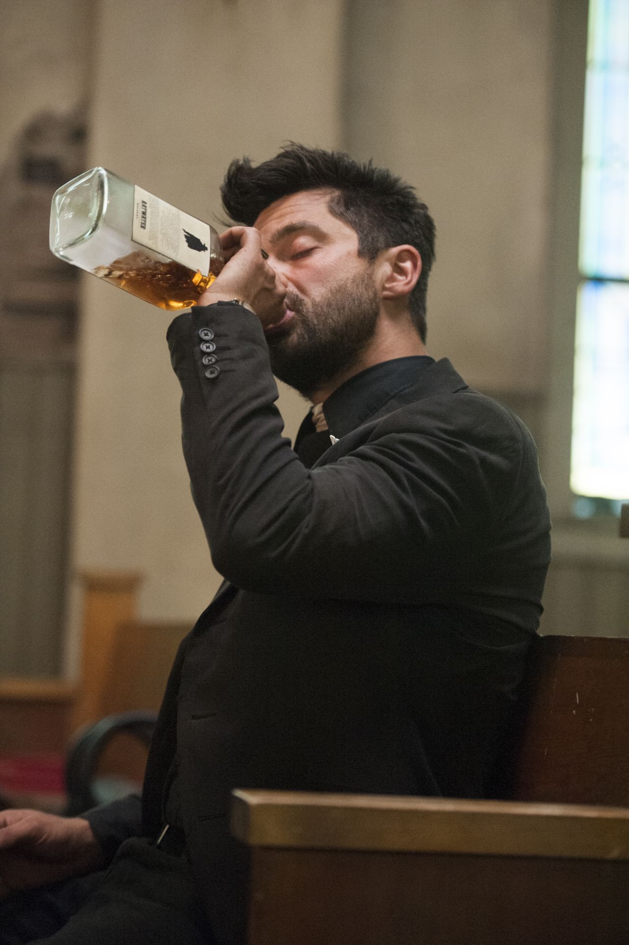 Dominic Cooper as Jesse CusterÂ - Preacher _ Season 1, Episode 7 - Photo Credit: Lewis Jacobs/Sony Pictures Television/AMC