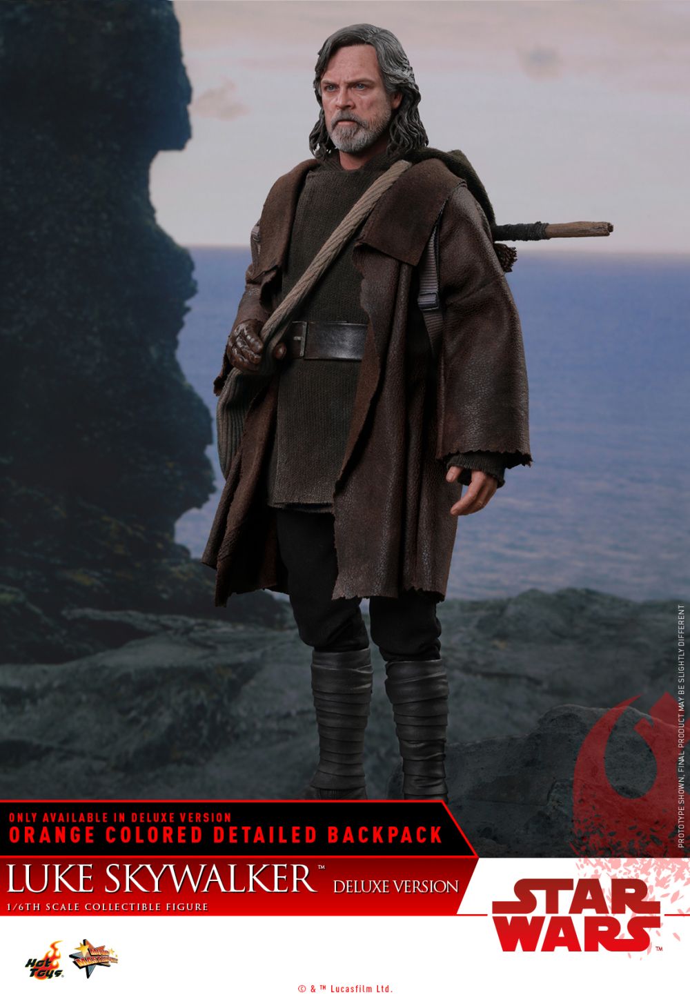Luke Skywalker The Last Jedi Hot Toy (Deluxe Version)
