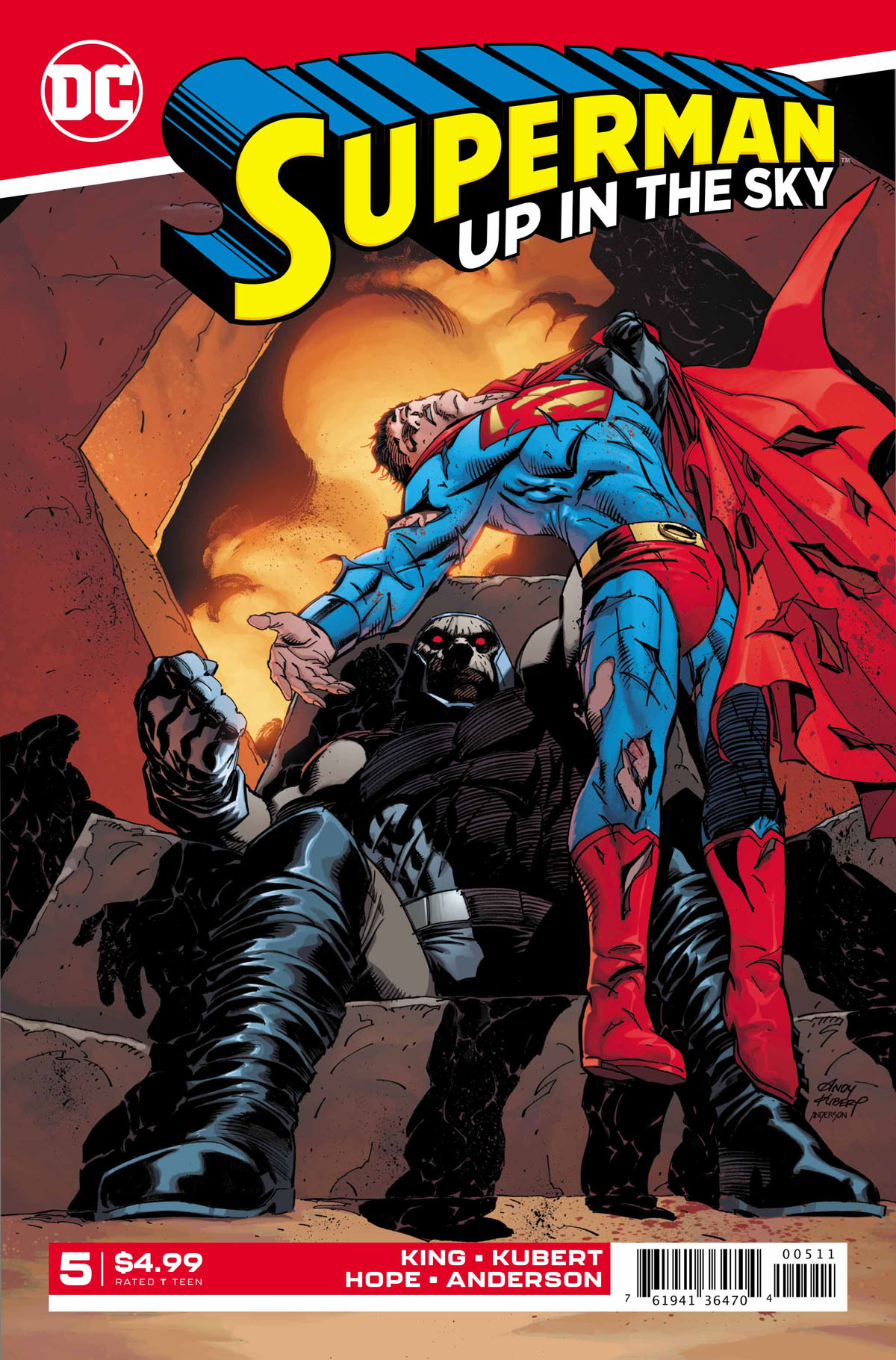 Superman: Up in the Air #5 cover