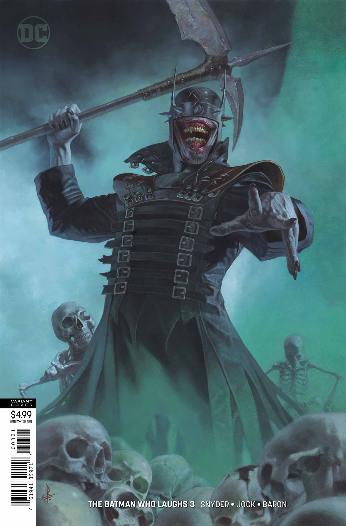 The Batman Who Laughs #3 variant cover