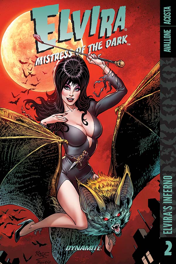 Elvira: Mistress of the Dark Vol. 2 Cover by John Royle