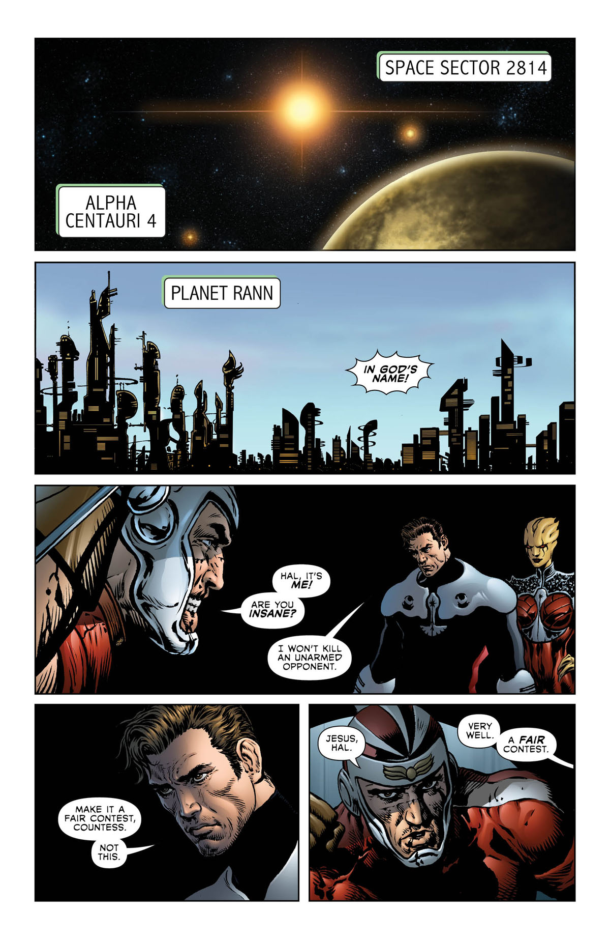 The Green Lantern #6 page 1