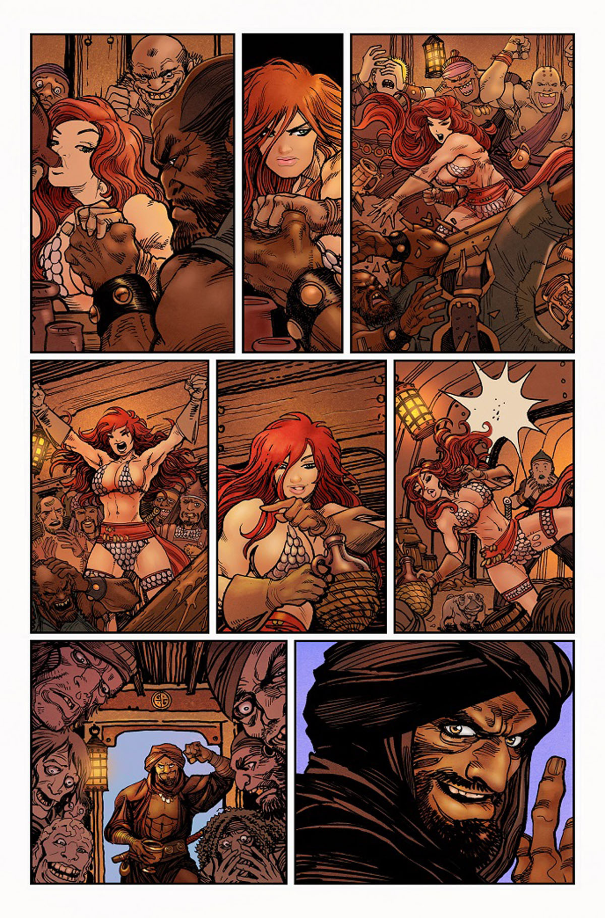 The Invincible Red Sonja #1 preview page 1