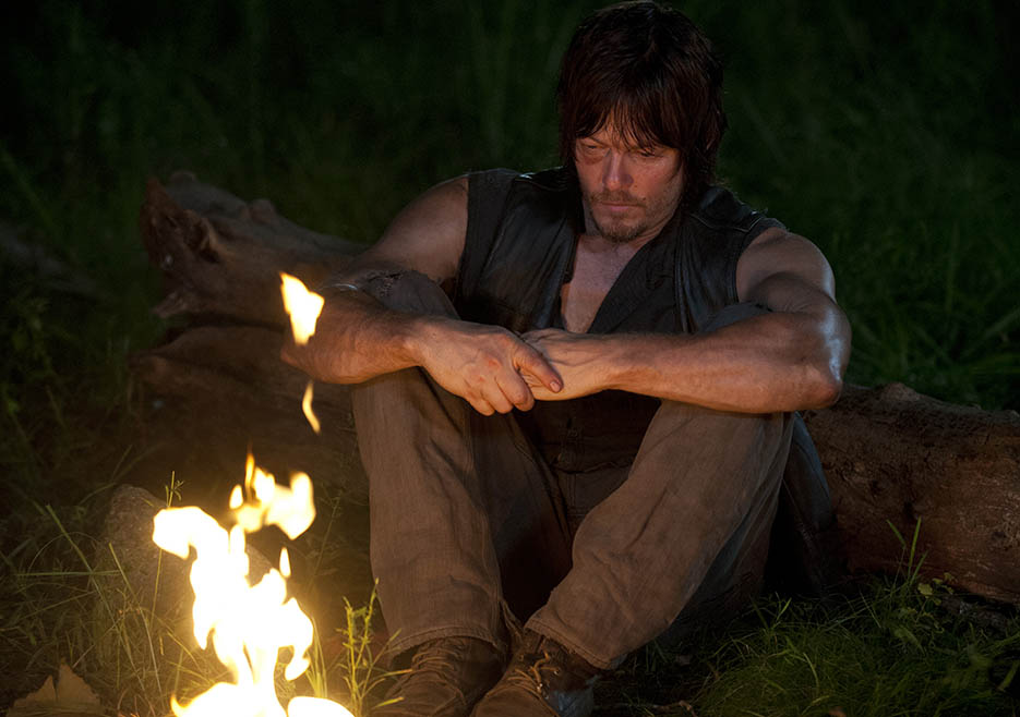 Daryl Dixon (Norman Reedus) - The Walking Dead _ Season 4, Episode 10 - Photo Credit: Gene Page/AMC