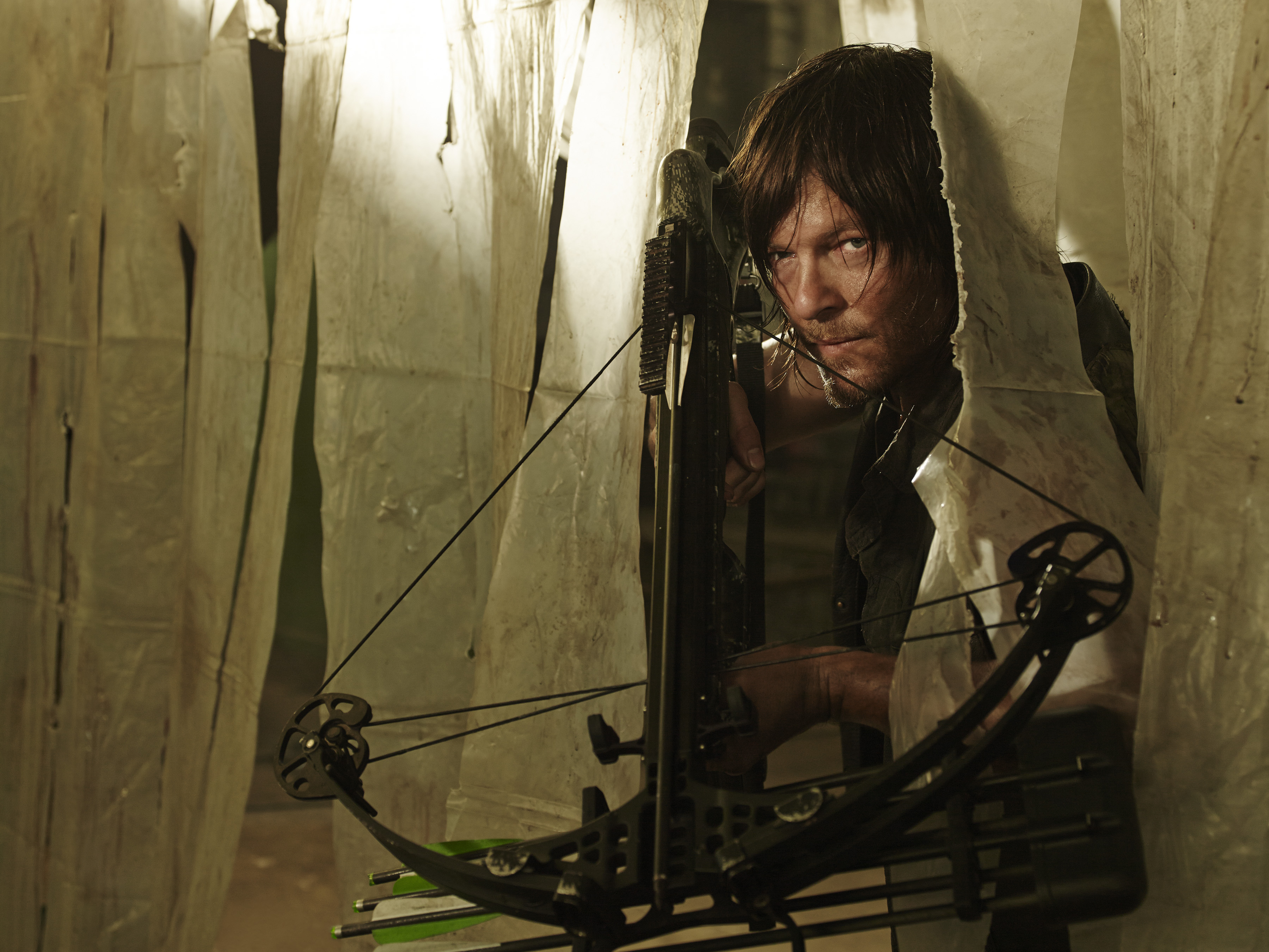 Norman Reedus as Daryl Dixon - The Walking Dead _ Season 5, Gallery - Photo Credit: Frank Ockenfels 3/AMC
