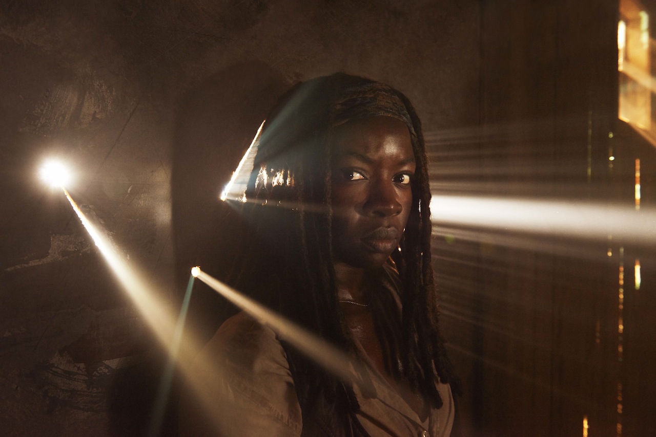 Danai Gurira as Michonne - The Walking Dead _ Season 5, Gallery - Photo Credit: Frank Ockenfels 3/AMC