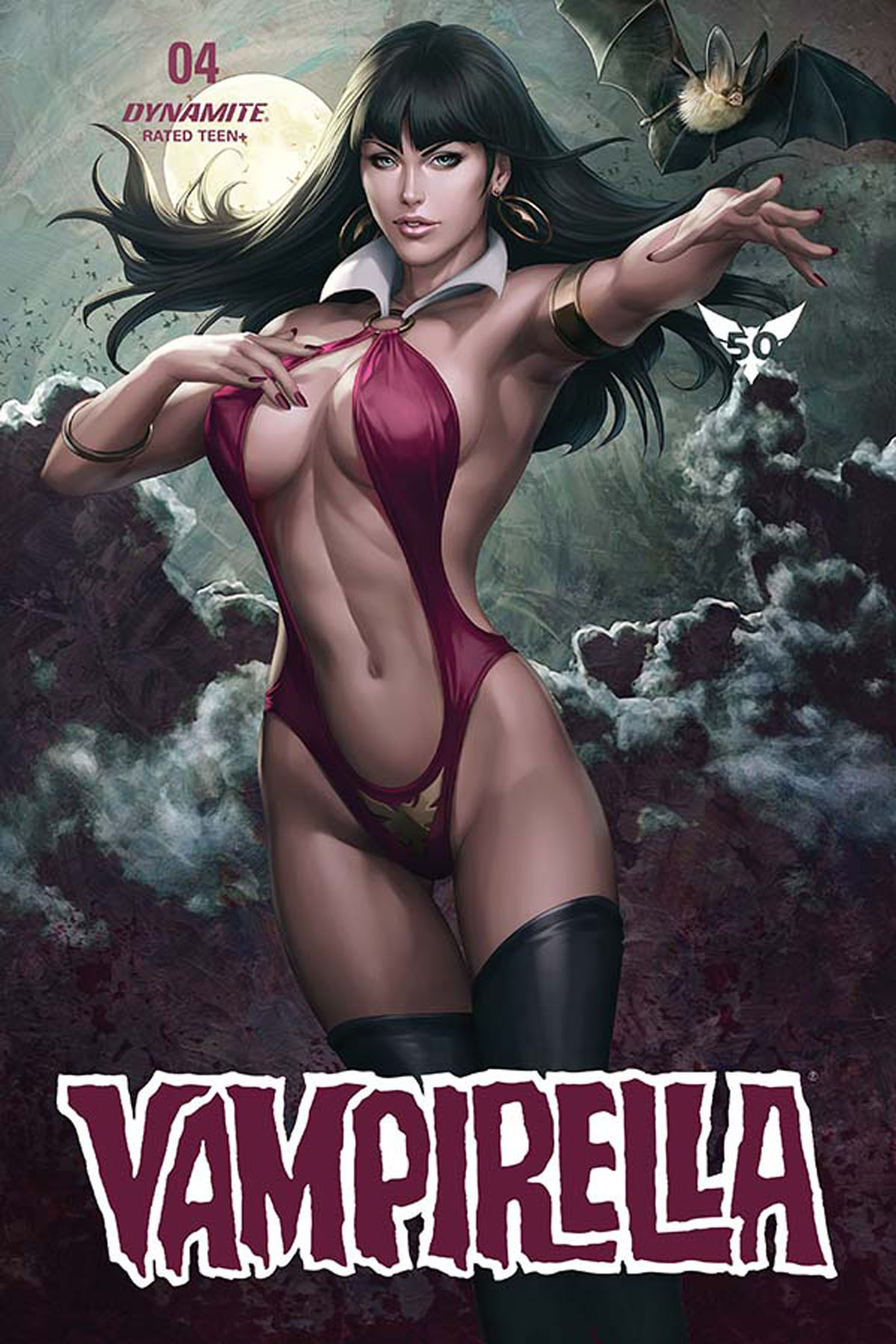 Vampirella #4 cover Artgerm