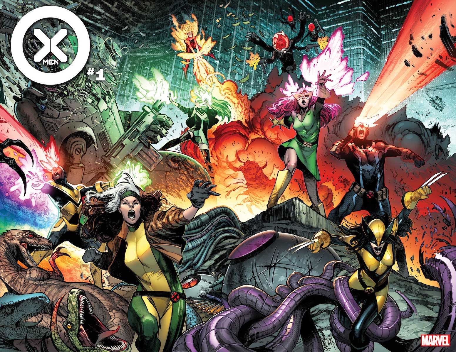X-Men #1 Main Cover by Pepe Larraz