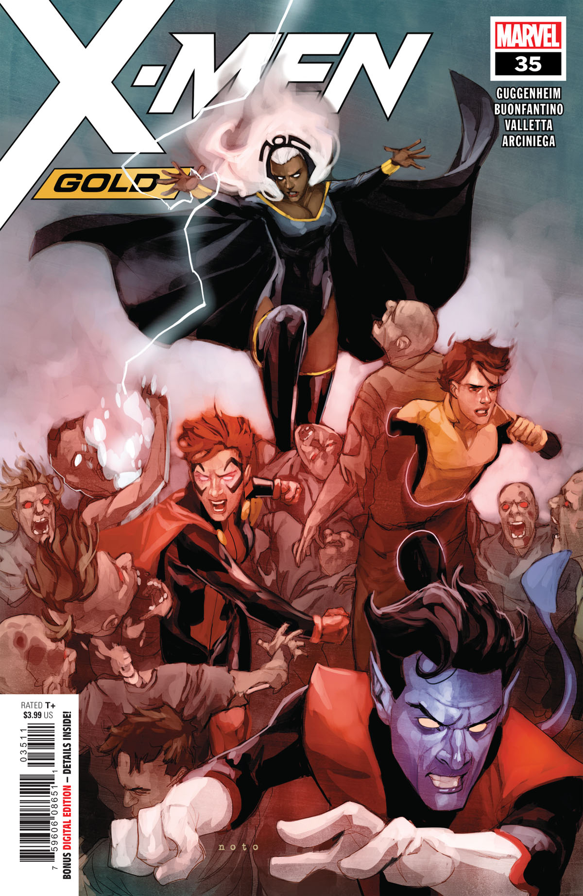 X-Men Gold #35 cover