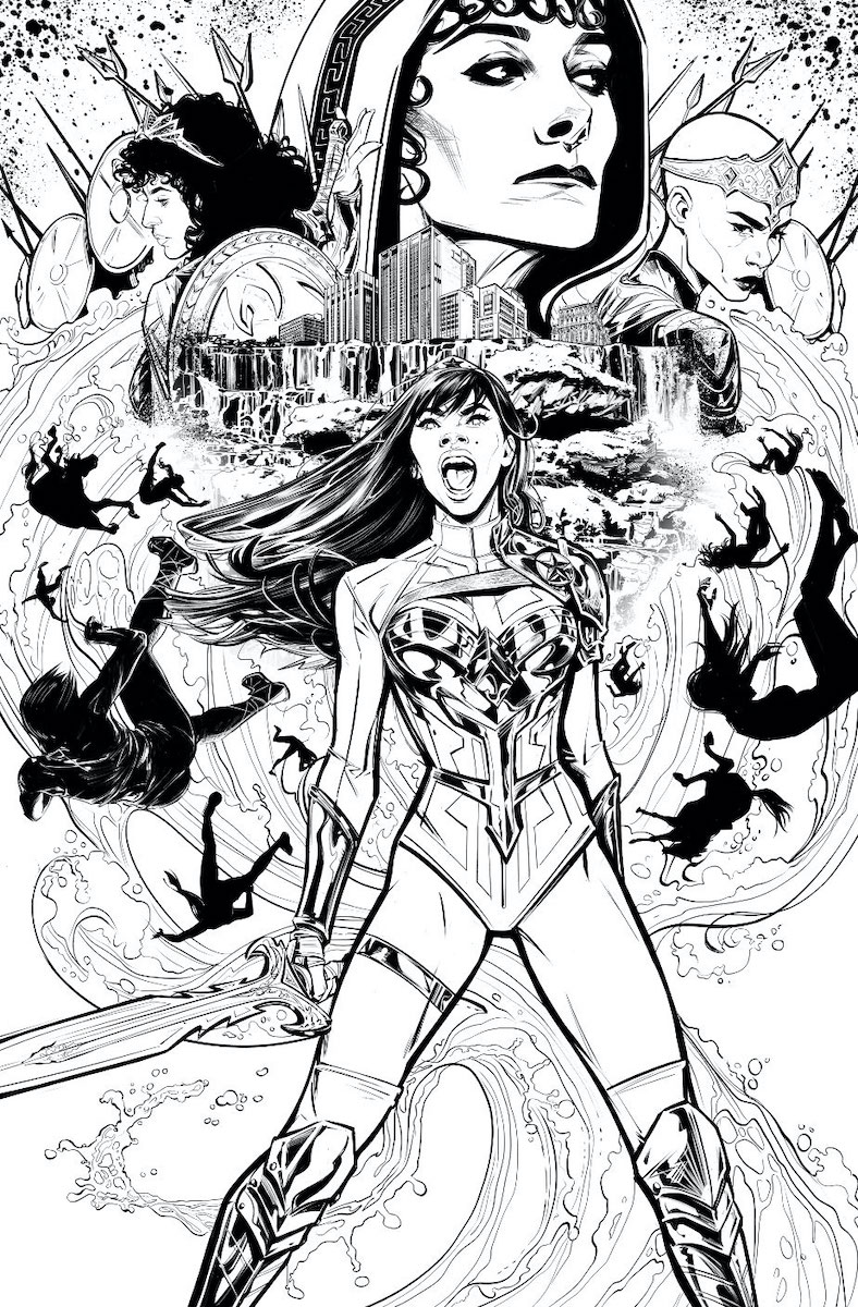 Wonder Girl #1 Cover by Joëlle Jones