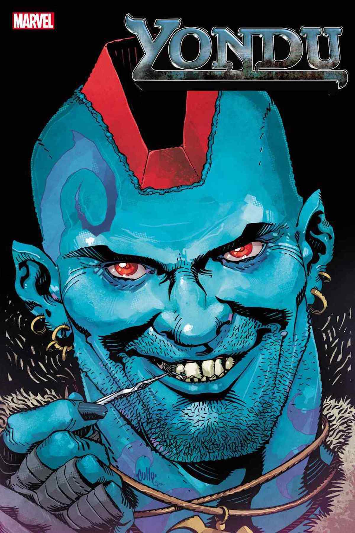 Yondu, Title Page (Look at that grin!)